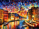 VENICE - GRAND CANAL by Leonid Afremov